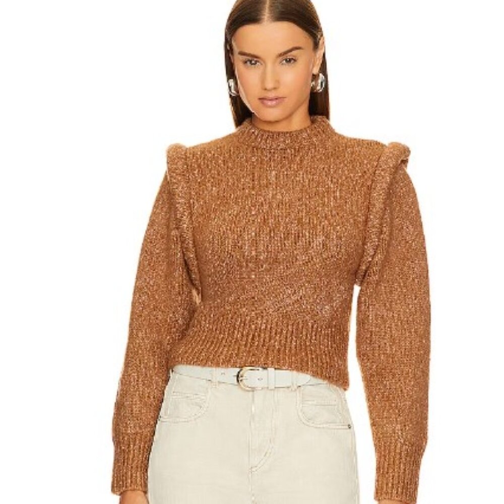 ASTR the Label Luciana Sweater in Camel